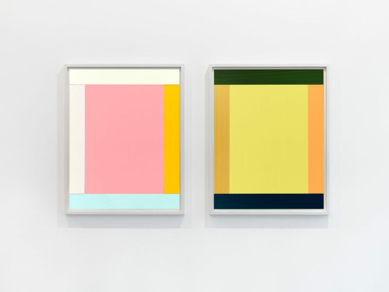 Anima Mundi 27-2 Ed. II, 2010/2011 | acrylic on plastic film, 2-parts, each 37 x 29 cm