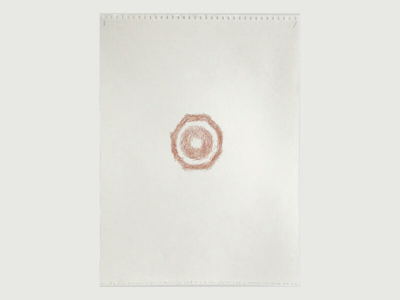 Inside Out (1), 2018 | pencil on paper, 62.5 x 46 cm