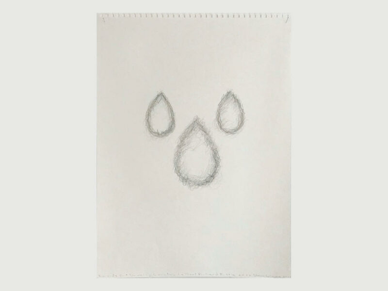 Inside Out (3), 2018 | pencil on paper, 62.5 x 46 cm