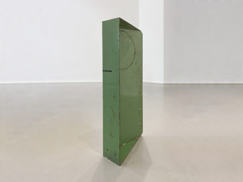 San Vito II, 2020 | steel, lacquer_69, 32.5 x 12 cm