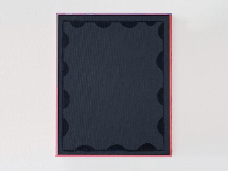 Kannon, 2019 | oil on canvas board, artist frame, 31 x 25 x 2 cm