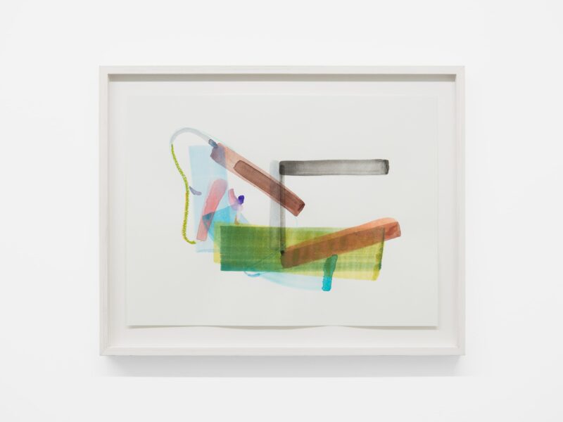 New Haven, 2018 | Wasserfarbe, Ölkreide auf Papier, 27.3 x 37 cm | Henrik Eiben