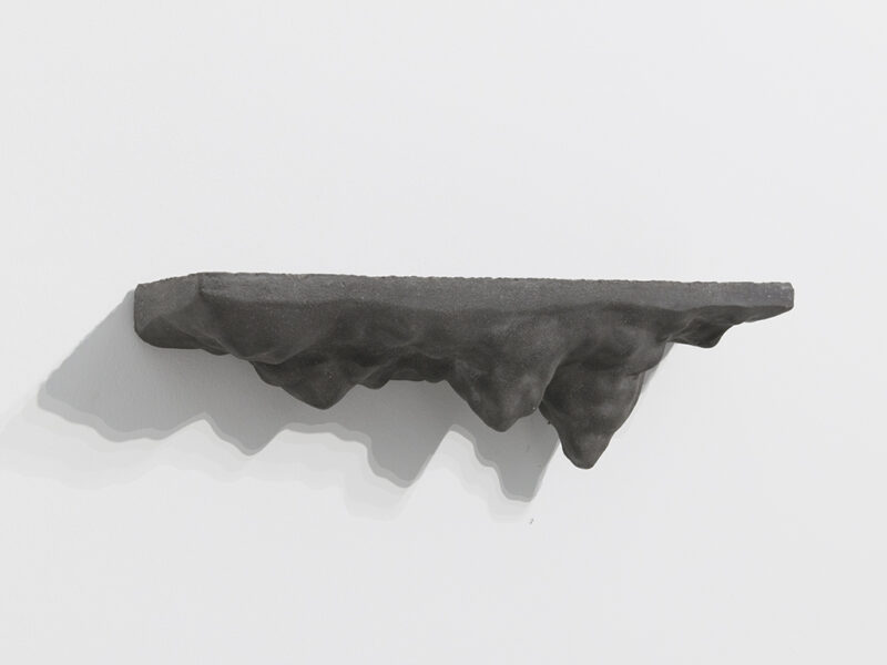 Umgedrehte Landschaft, 2008 | concrete, reinforcement, 23 x 62 x 17 cm