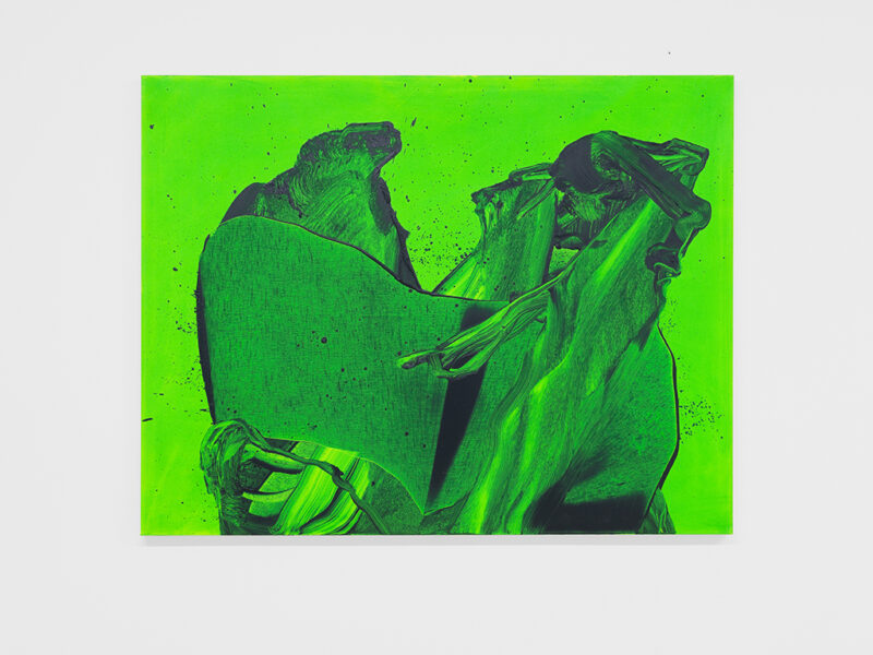 Ohne Titel, 2018 | Öl auf Leinwand, 100 x 130 cm 