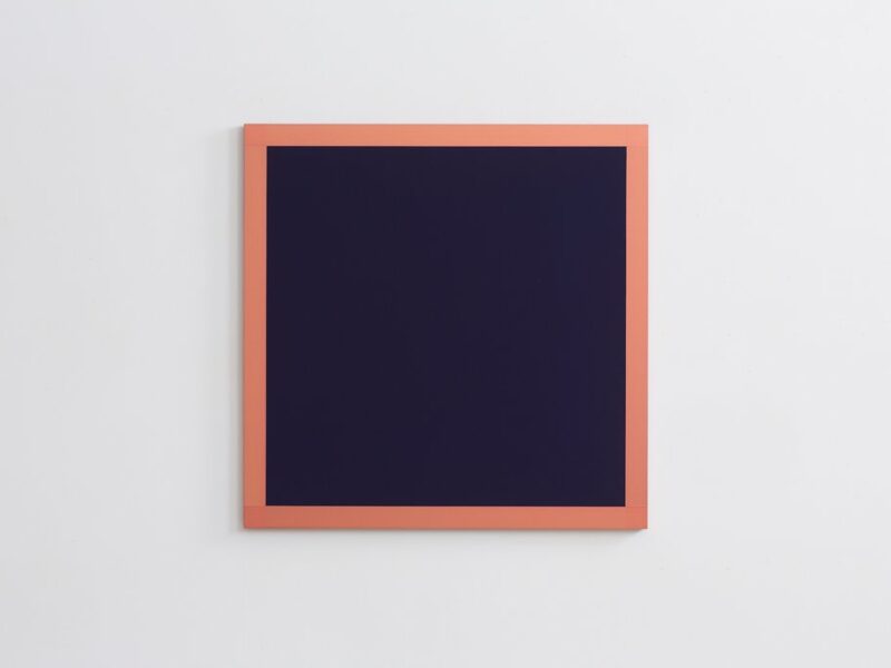 Before Forever, 2019 | Kremer Pigmente, Polyurethan-Dispersion auf DiBond, Holzrahmen, 92 x 92 cm 