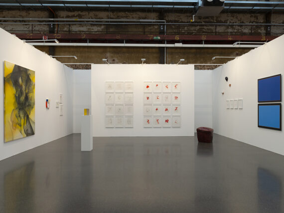 Natascha Schmitten | Henrik Eiben | Imi Knoebel | Fergus Feehily | Imi Knoebel | Gereon Krebber | Richrd Tuttle | Winston Roeth | Art Düsseldorf | 2019 | Dusseldorf | painting | sculpture