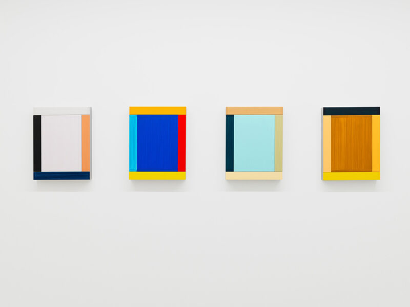 Anima Mundi 30-4, 2022 | acrylic on aluminum, 4-part, each 37 x 29 x 5.8 cm