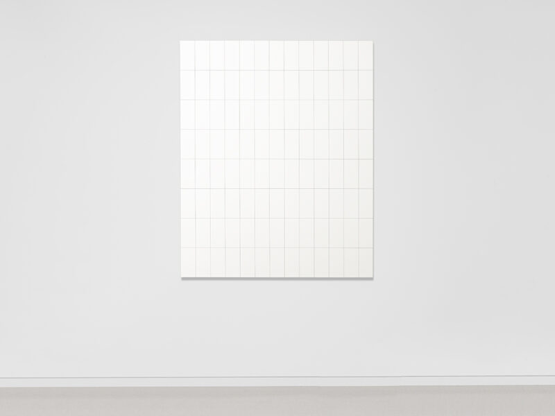 Karo 10/20, 1967 | dispersion, linen on hardboard, 160.4 x 129.6 x 4.6 cm