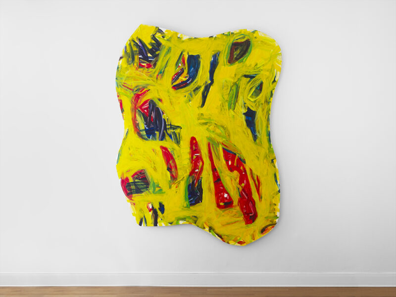 Figura He, 2020 | acrylic on aluminum, 246.5 x 183.6 x 4.5 cm | Imi Knoebel