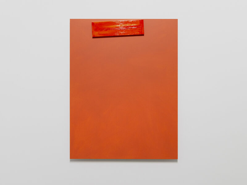 Position 4.4, 2012 | Acryl auf Aluminium, 115 x 86 x 6.5 cm