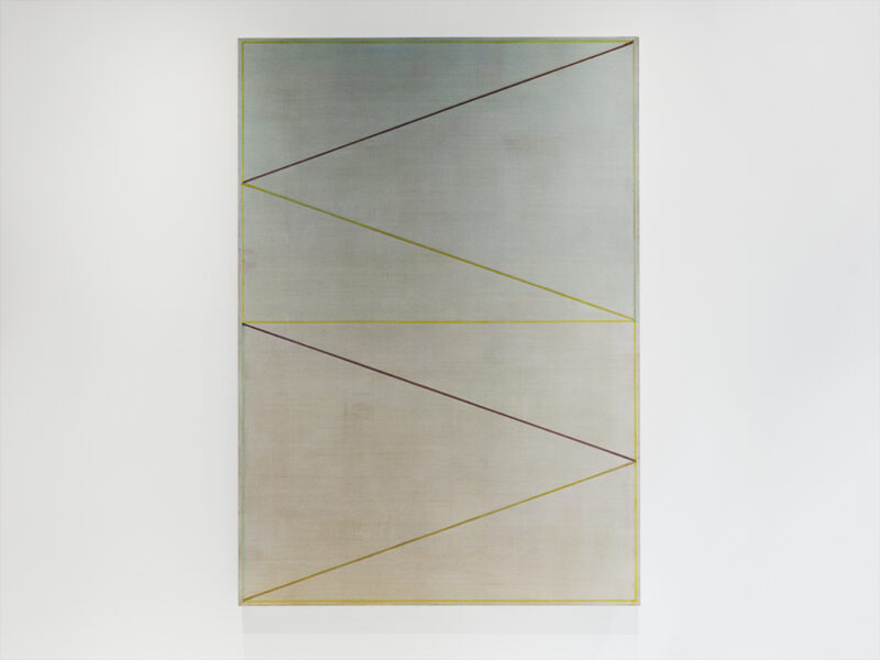 Wasserspiegelung, 2023 | Acryl auf Leinwand, 170 x 120 cm | Pius Fox