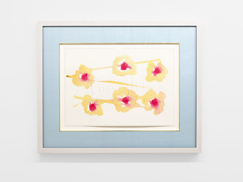 Remembering 1, 2023 | water based color, graphite on paper, artist frame, 61.2 x 76.2 x 4 cm