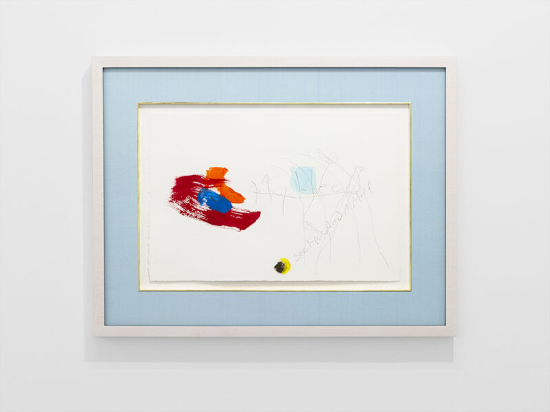 Remembering 6, 2023 | water based color, graphite on paper, artist frame, 63 x 82.5 x 4 cm