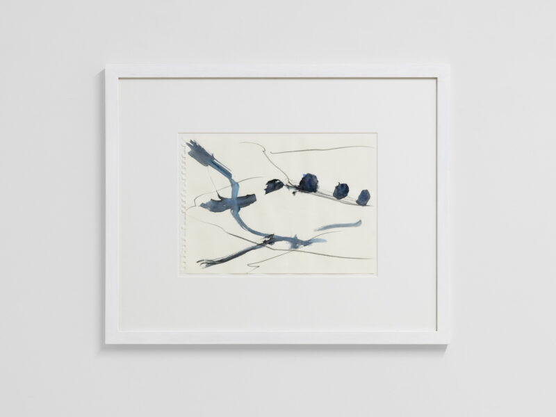 Packeis V, 1994 | Aquarell, Graphit auf Papier, 21 x 29.7 cm