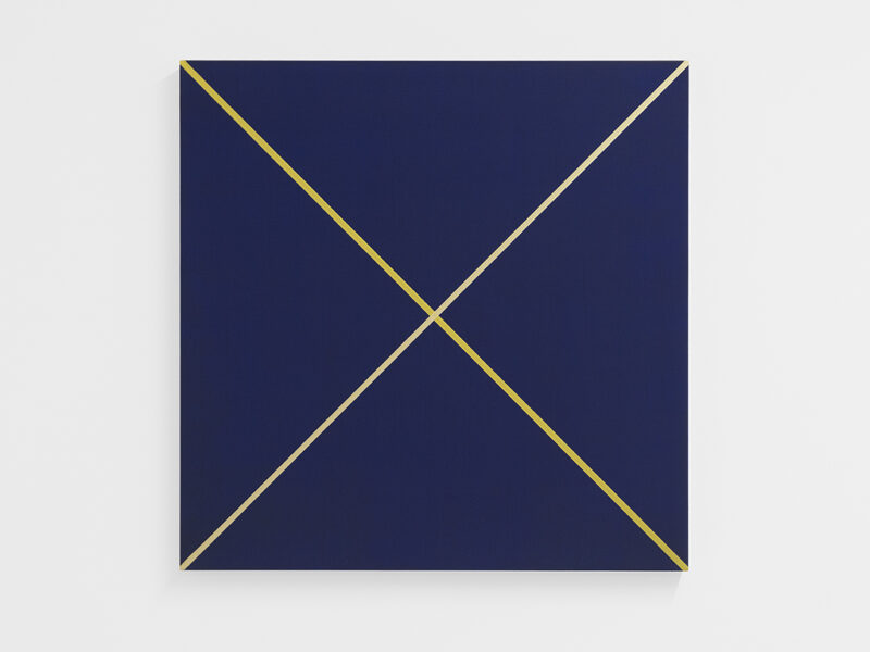 Signal, 2025 | Kremer Pigmente, Polyurethan-Dispersion auf MDF, Holzrahmen, 61 x 61 x 4 cm