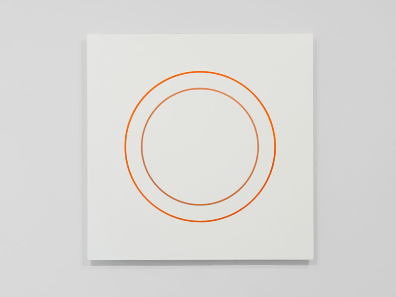 Red Ringer, 2006 | Kremer Pigmente, Polyurethan-Dispersion auf Dibond, 76.2 x 76.2 cm | Winston Roeth