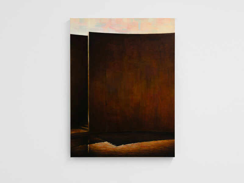 Hidden Space II, 2025 | Öl auf Leinen, 69 x 51.5 cm | Szelit Cheung