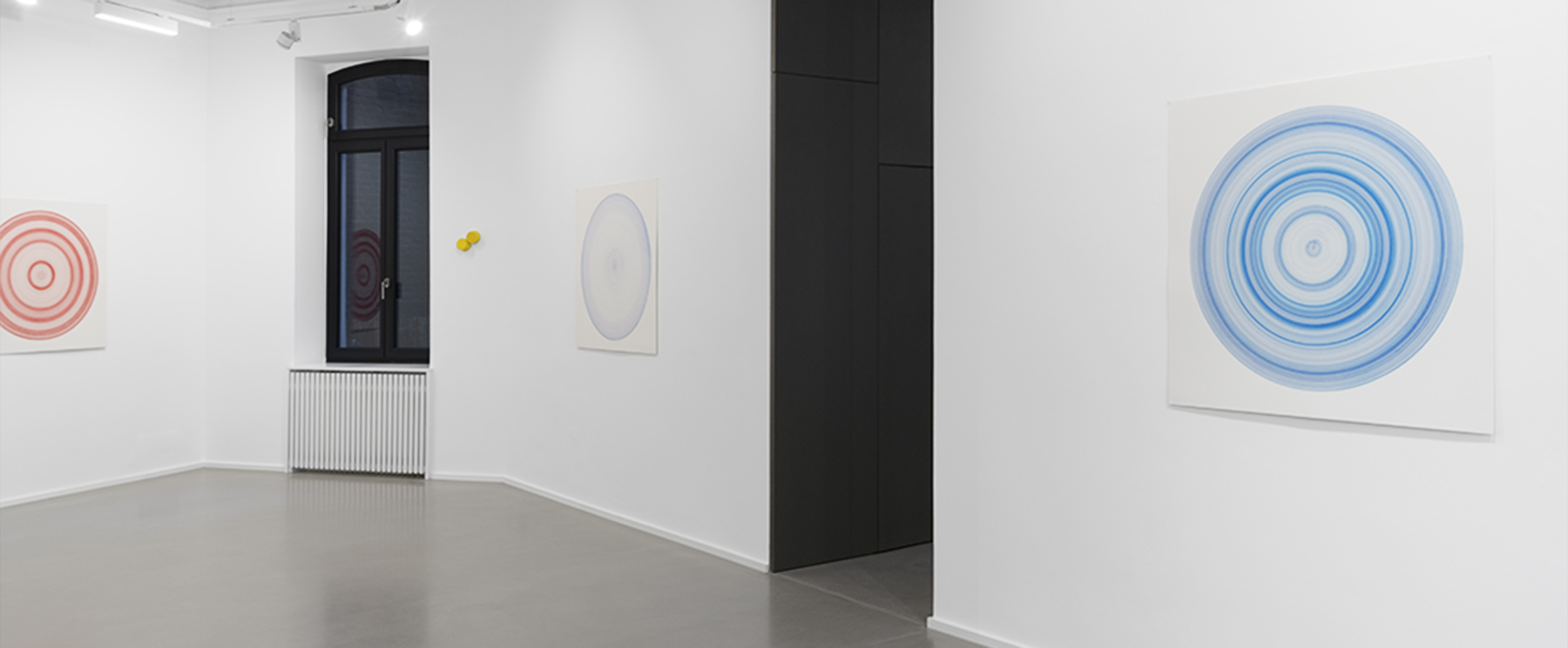 Jill Baroff, Always, Sometimes, 2026, Galerie Christian Lethert, Köln | New York Harbor (Storm), 2025, Yellow Dials, 2026, Ophelia’s Surge, 2024, Hurrican Ian, 2022 | Zeichnung, Wandarbeiten