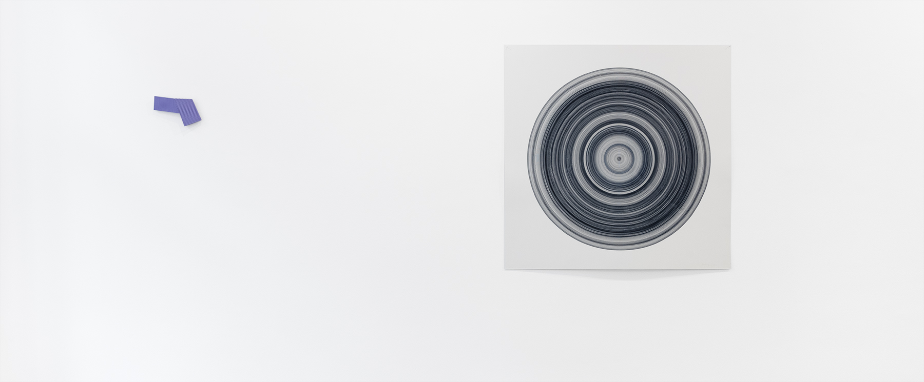 Jill Baroff, Always, Sometimes, 2026, Galerie Christian Lethert, Köln | Clock (Iris), 2026, Cuxhaven (negative tidal surge), 2025 | Wandarbeit, Zeichnung