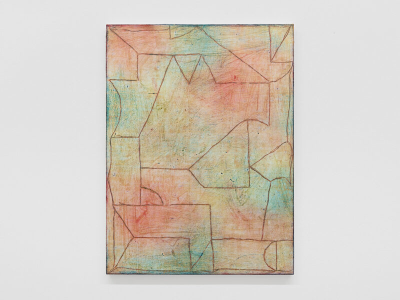 Die seichten Landschaften, 2026 | oil, egg tempera on canvas, on aluminum, 40 x 30 cm