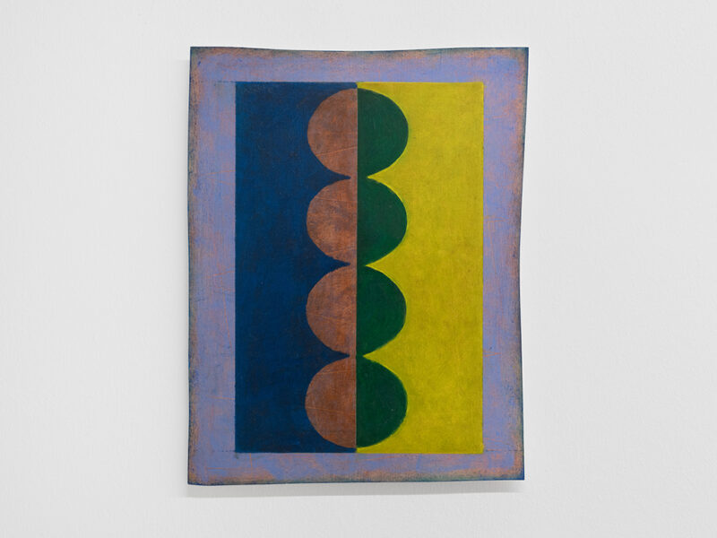 The Coins of Life, 2026 | oil, egg tempera on paper on aluminum, 34 x 26.2 cm